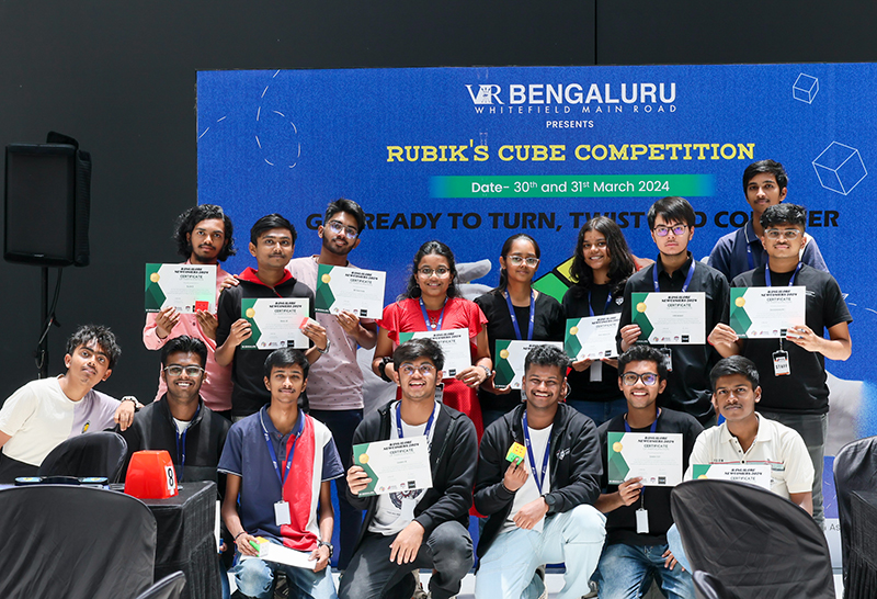 International Rubik's Cube Competition - 30th - 31st March 2024